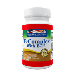 B-COMPLEX WITH B12 (90 TABLETAS) - Complejo B