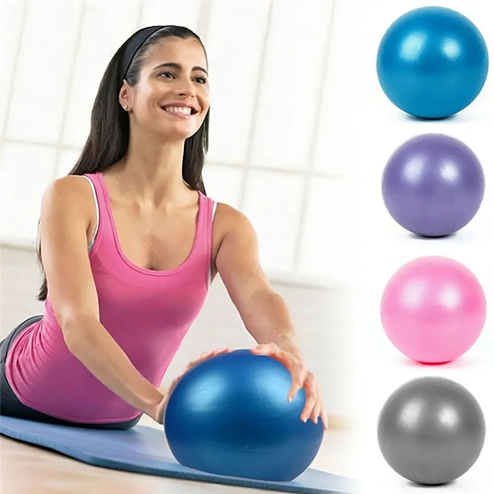 Pelota Balon Yoga 75 Cm Pilates Con Inflador  12