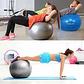Pelota Balon Yoga 75 Cm Pilates Con Inflador  - Miniatura 33
