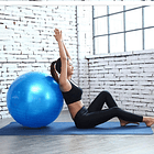 Pelota Balon Yoga 75 Cm Pilates Con Inflador  37