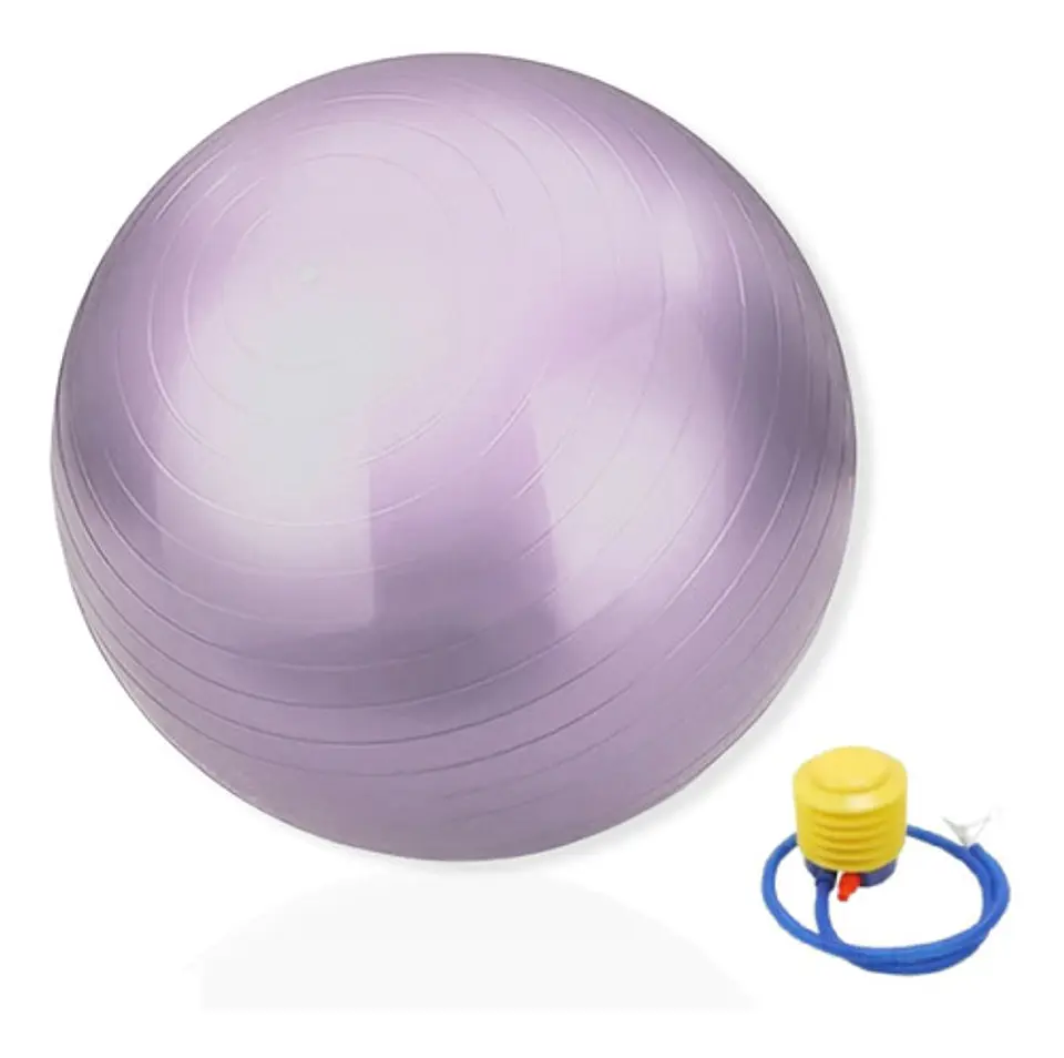Pelota Balon Yoga 75 Cm Pilates Con Inflador  40