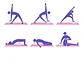 Ladrillo Bloque Goma Eva Yoga Pilates Ejercicios Soporte - Miniatura 4