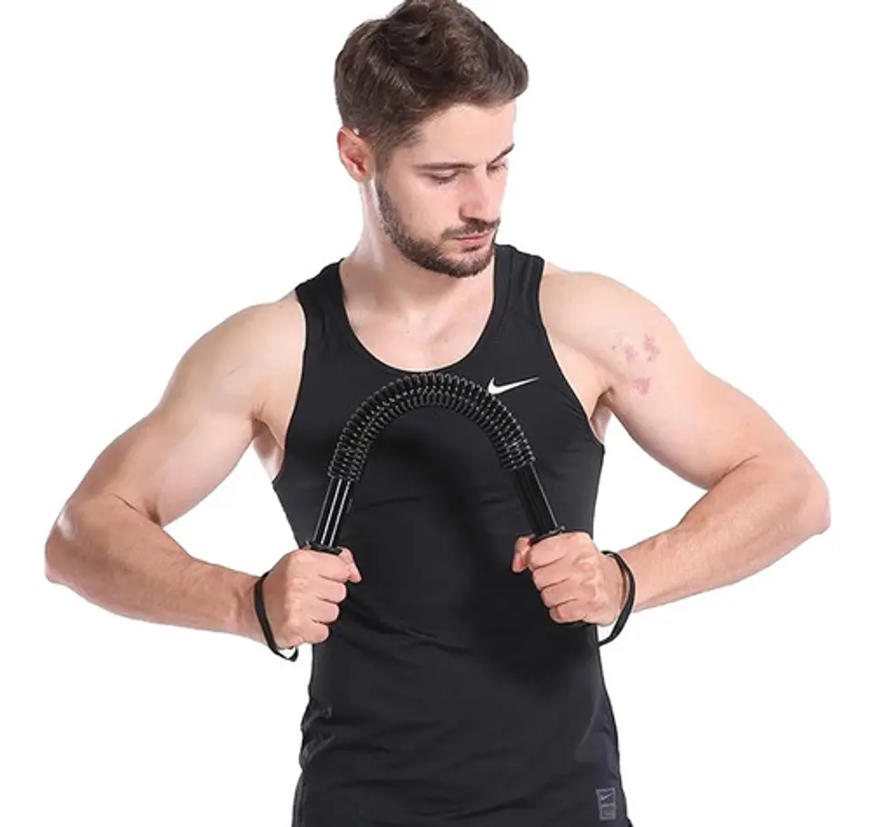 Barra Torsion 20/30/40 Kilos Ejercicios Brazo Fitness 5