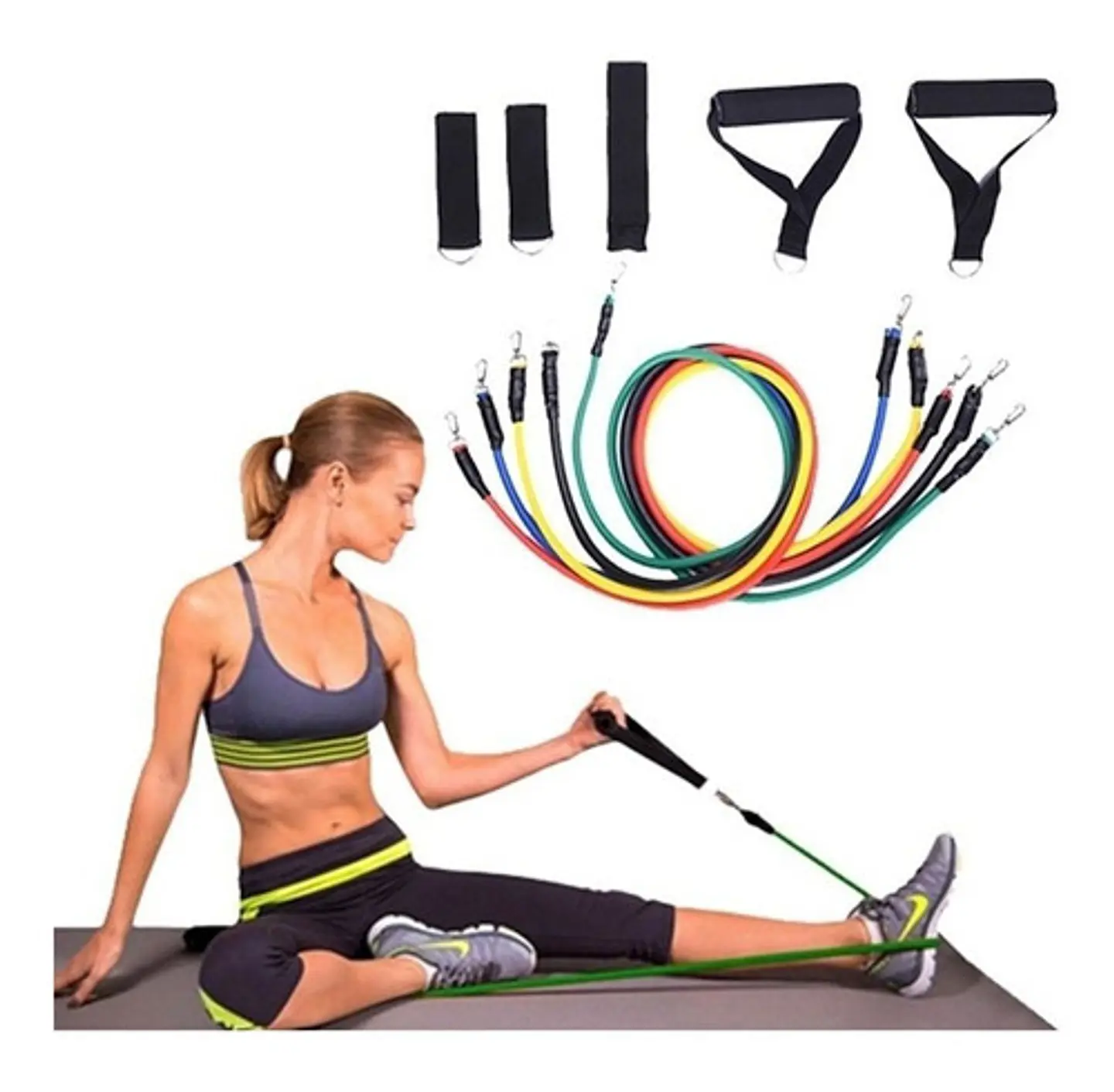 Set De Ligas Y Bandas De Resistencia Entrenamiento Gym 1