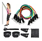 Set De Ligas Y Bandas De Resistencia Entrenamiento Gym - Miniatura 2