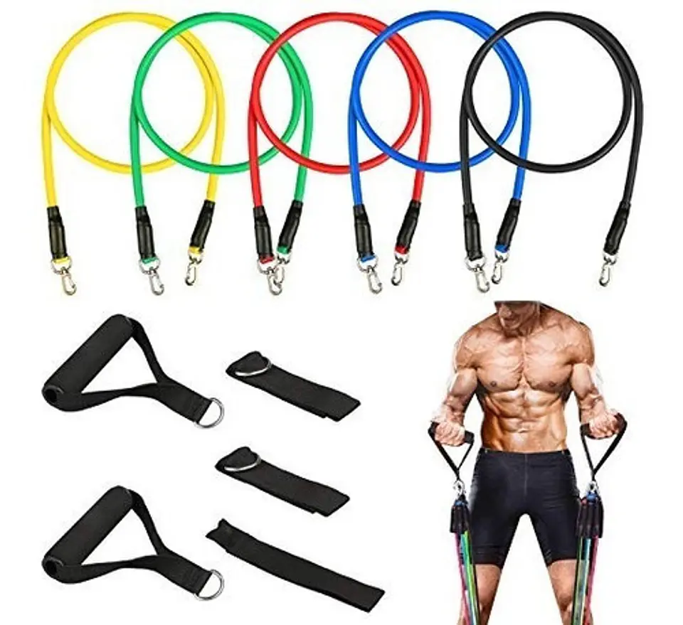 Set De Ligas Y Bandas De Resistencia Entrenamiento Gym 4