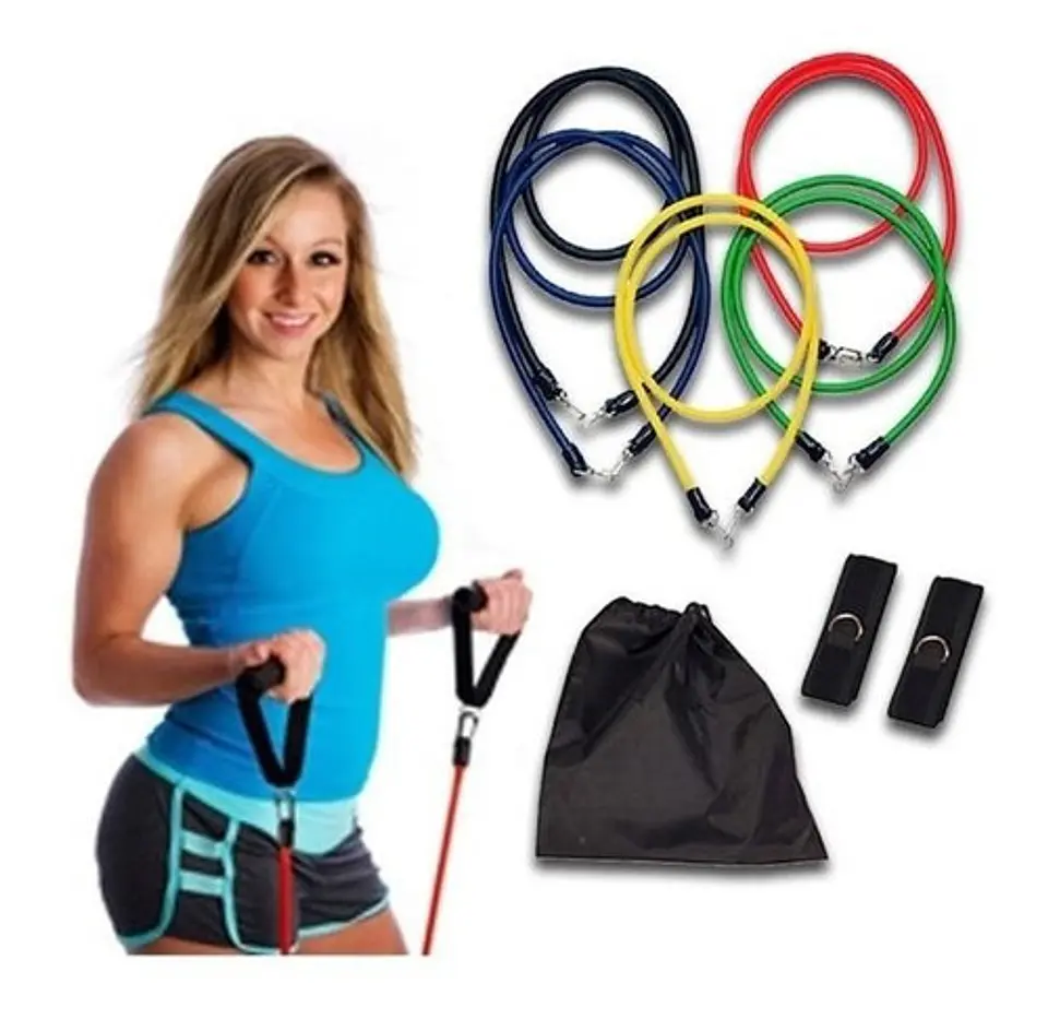 Set De Ligas Y Bandas De Resistencia Entrenamiento Gym 5