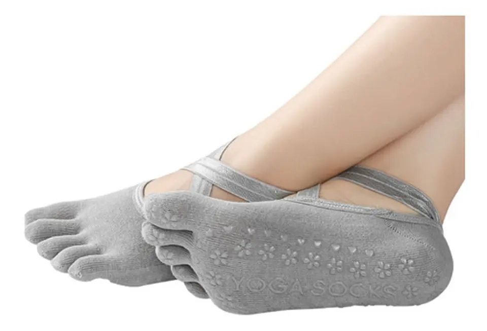 Calcetines Antideslizantes Para Yoga Y Pilates Talla Única 9