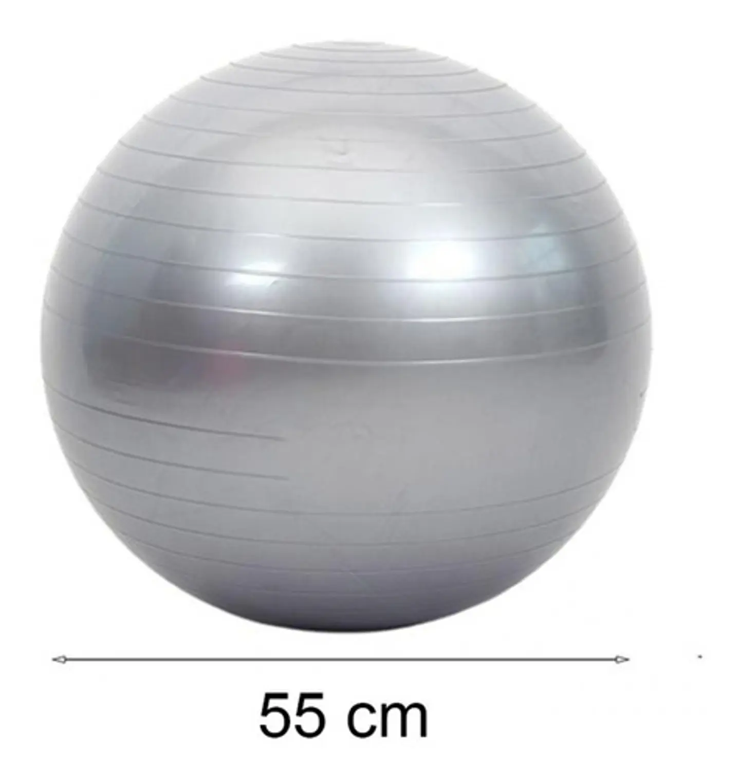 Pelota Balon Yoga 55 Cm Pilates Con Inflador  5