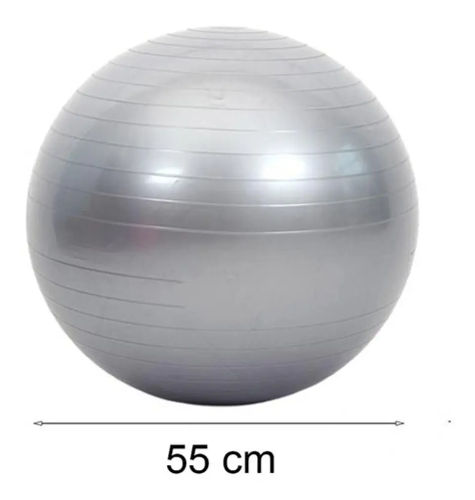 Pelota Balon Yoga 55 Cm Pilates Con Inflador  15
