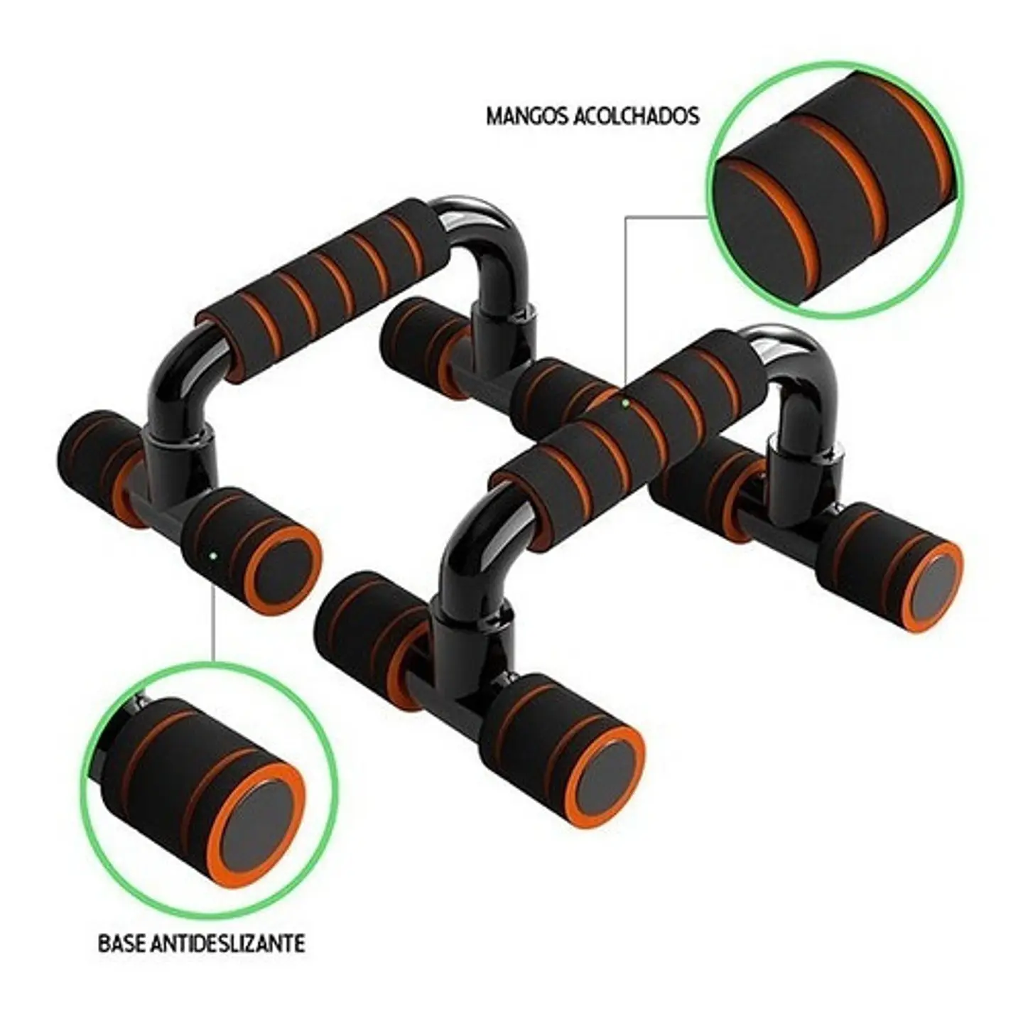 Soporte Push Up I-type Un Par 6