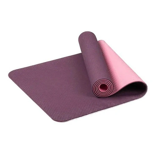 Mat Alfombra De Yoga Tpe 8mm Doble Color Eco-friendly