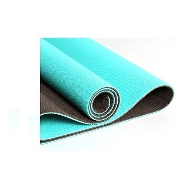 Mat Yoga 10 Mm Alfombra Resistente Gruesa Azul