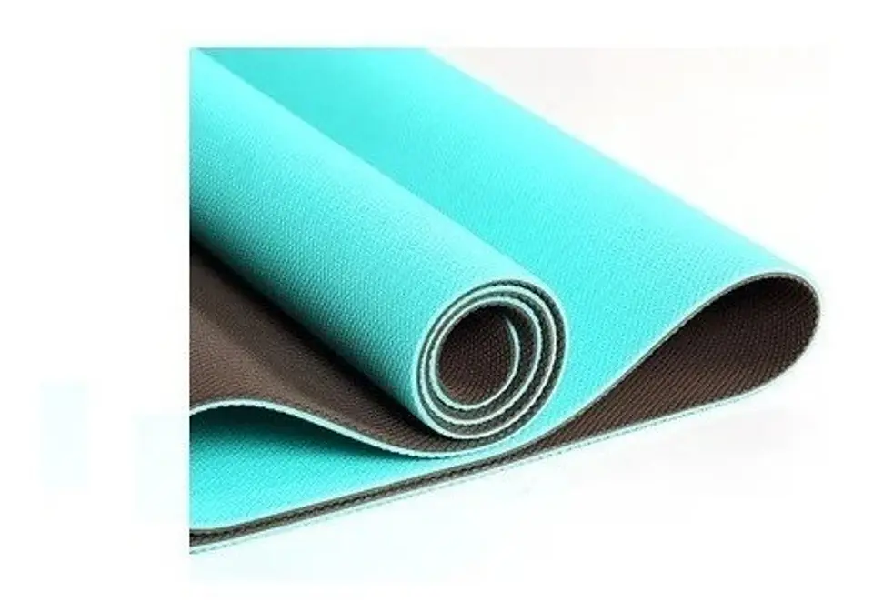 Mat Alfombra De Yoga Tpe 8mm Doble Color Eco-friendly 17