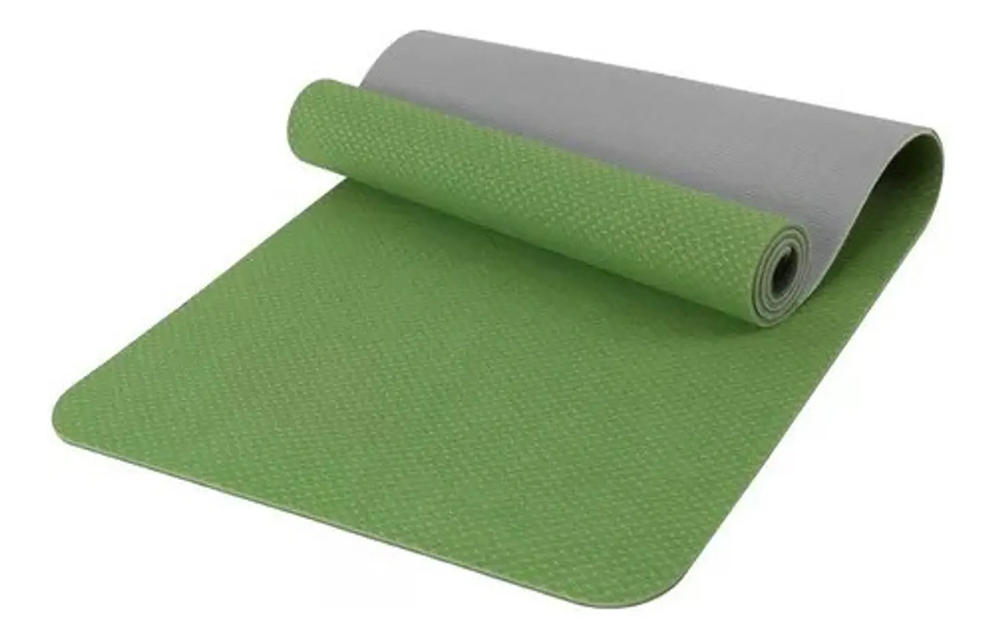 Mat Alfombra De Yoga Tpe 8mm Doble Color Eco-friendly 24