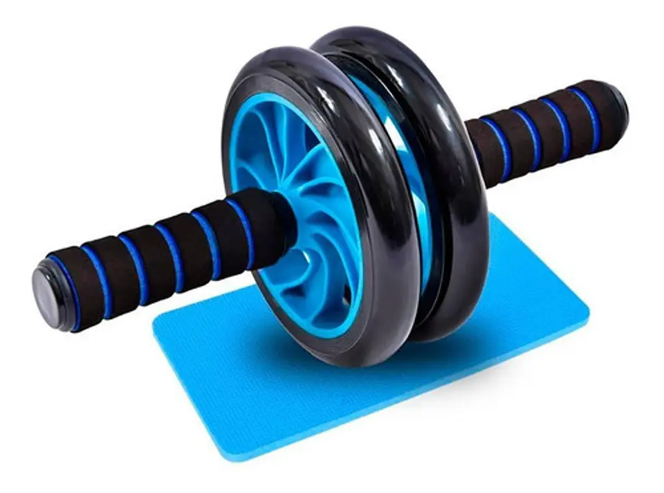 Rueda Abdominal + Colchoneta Rodillas Maquina Ab Wheel 3