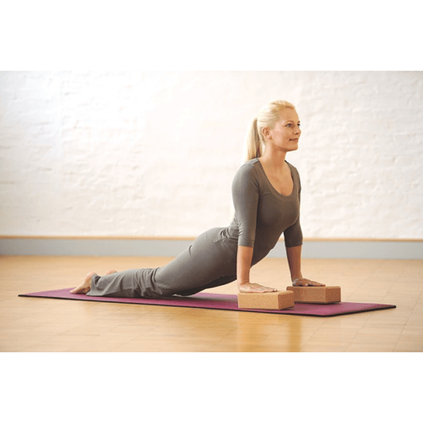 Bloque de yoga de corcho