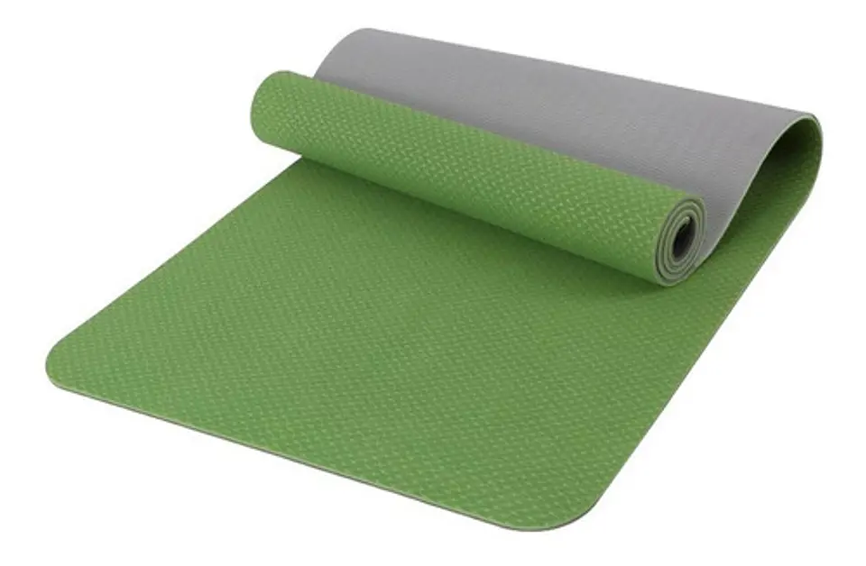 Mat Alfombra De Yoga Tpe 6mm Doble Color Eco-friendly 8