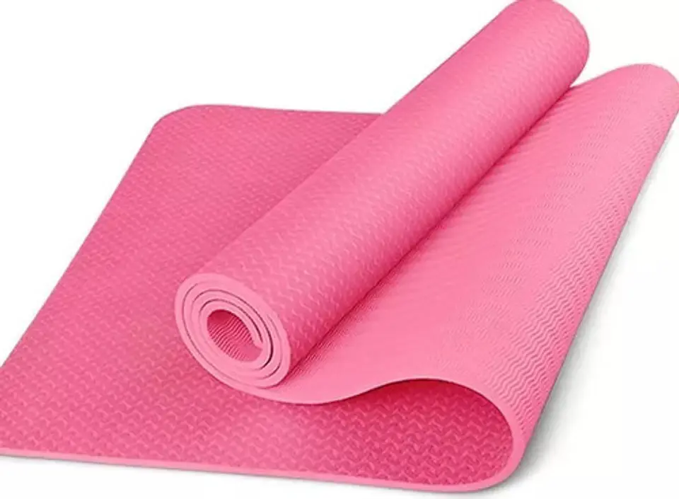 Mat Alfombra De Yoga Tpe 6mm Doble Color Eco-friendly 16