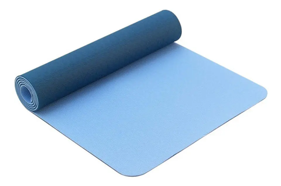 Mat Alfombra De Yoga Tpe 6mm Doble Color Eco-friendly 21