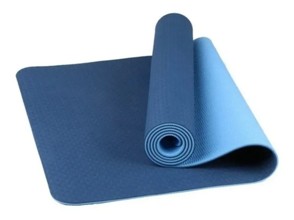 Mat Alfombra De Yoga Tpe 6mm Doble Color Eco-friendly 22