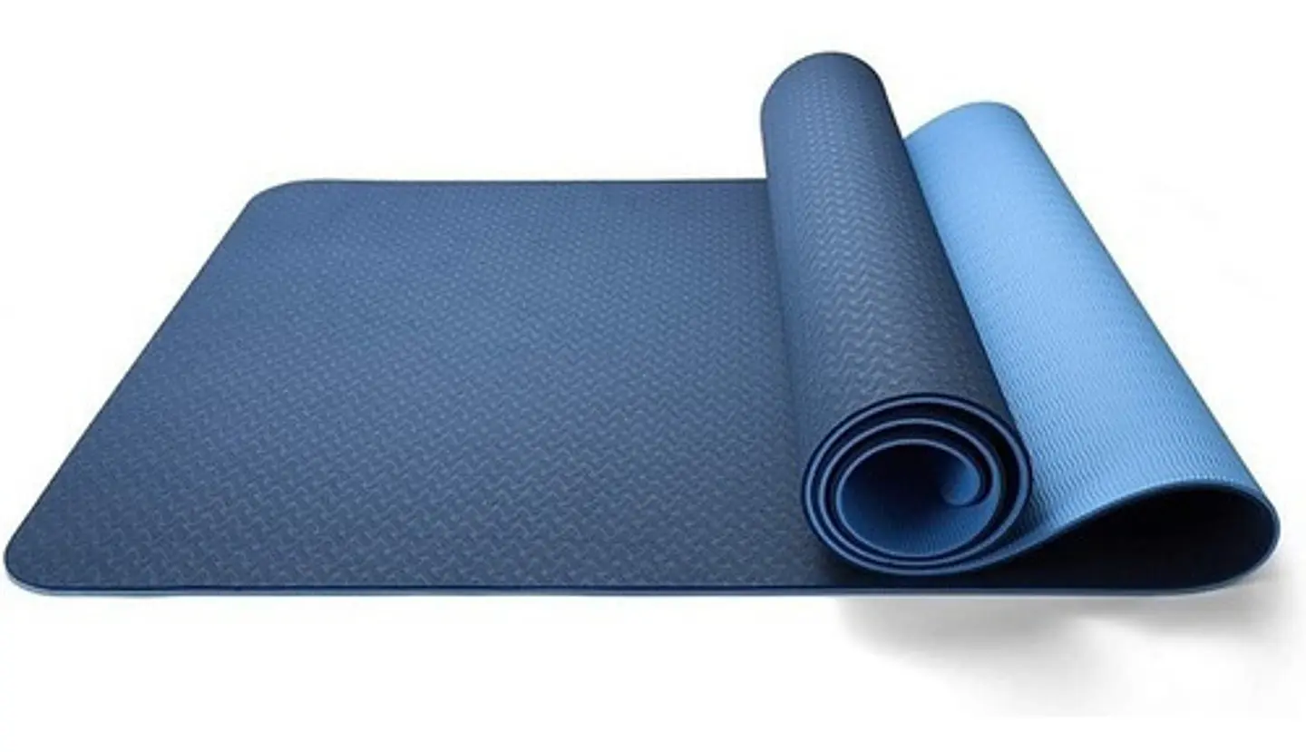 Mat Alfombra De Yoga Tpe 6mm Doble Color Eco-friendly 23