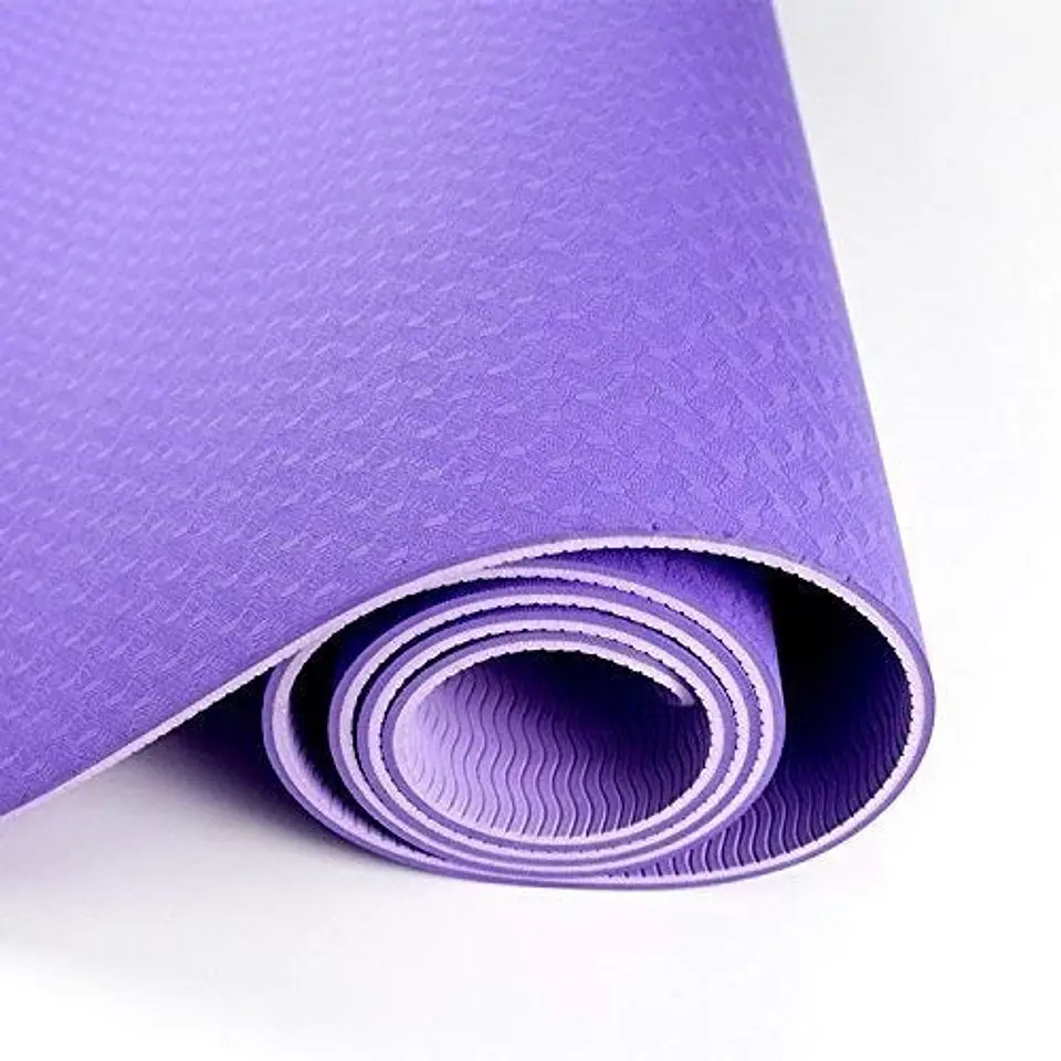 Mat Alfombra De Yoga Tpe 6mm Doble Color Eco-friendly 26