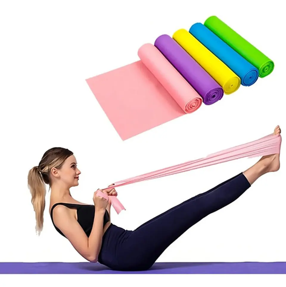 Banda Elástica De Resistencia Para Pilates Yoga 17