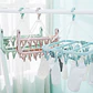 Colgador De Calcetín Ropa Interior De 32 Clips Plegable - Miniatura 6