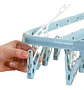 Colgador De Calcetín Ropa Interior De 32 Clips Plegable - Miniatura 7