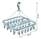 Colgador De Calcetín Ropa Interior De 32 Clips Plegable - Miniatura 13