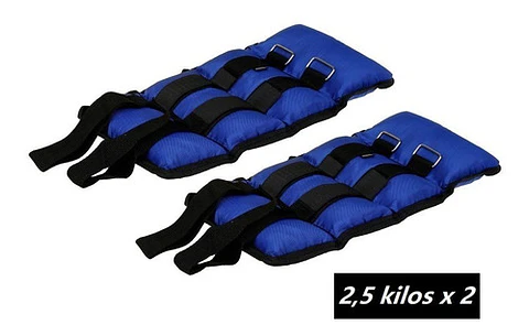 Pesas Tobilleras / Muñequeras 5 Kg