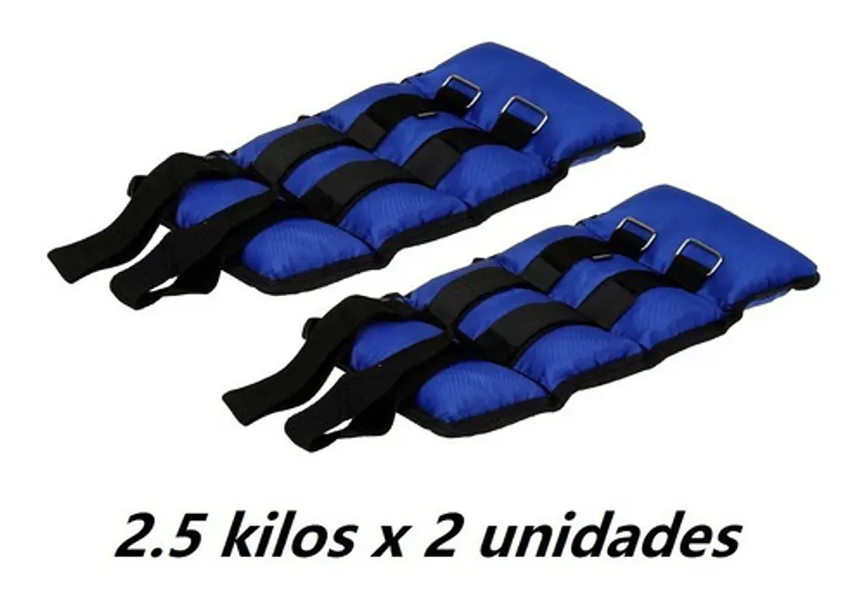Pesas Tobilleras / Muñequeras 5 Kg 2