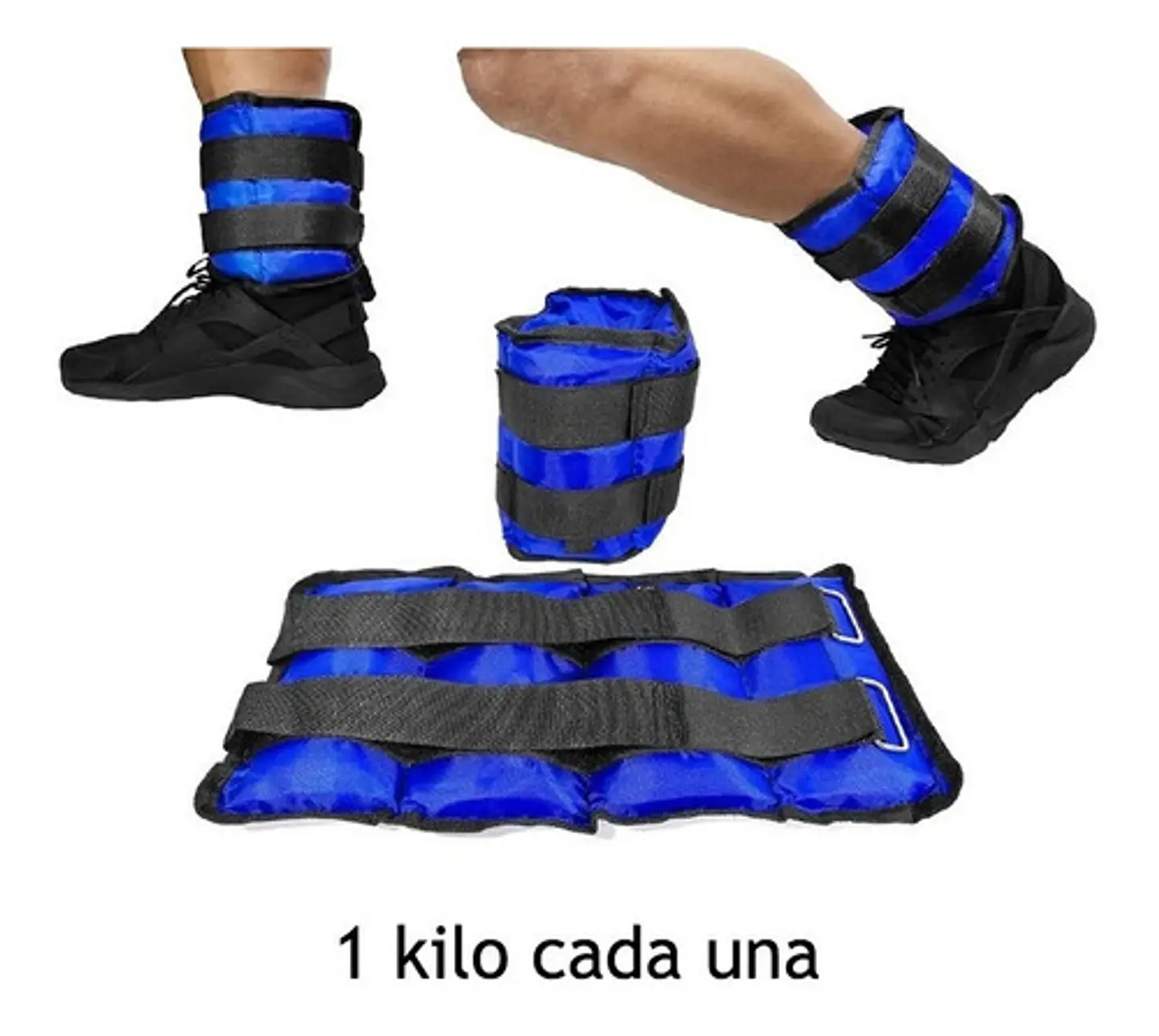 Pesas Tobilleras / Muñequeras 2 Kg 3