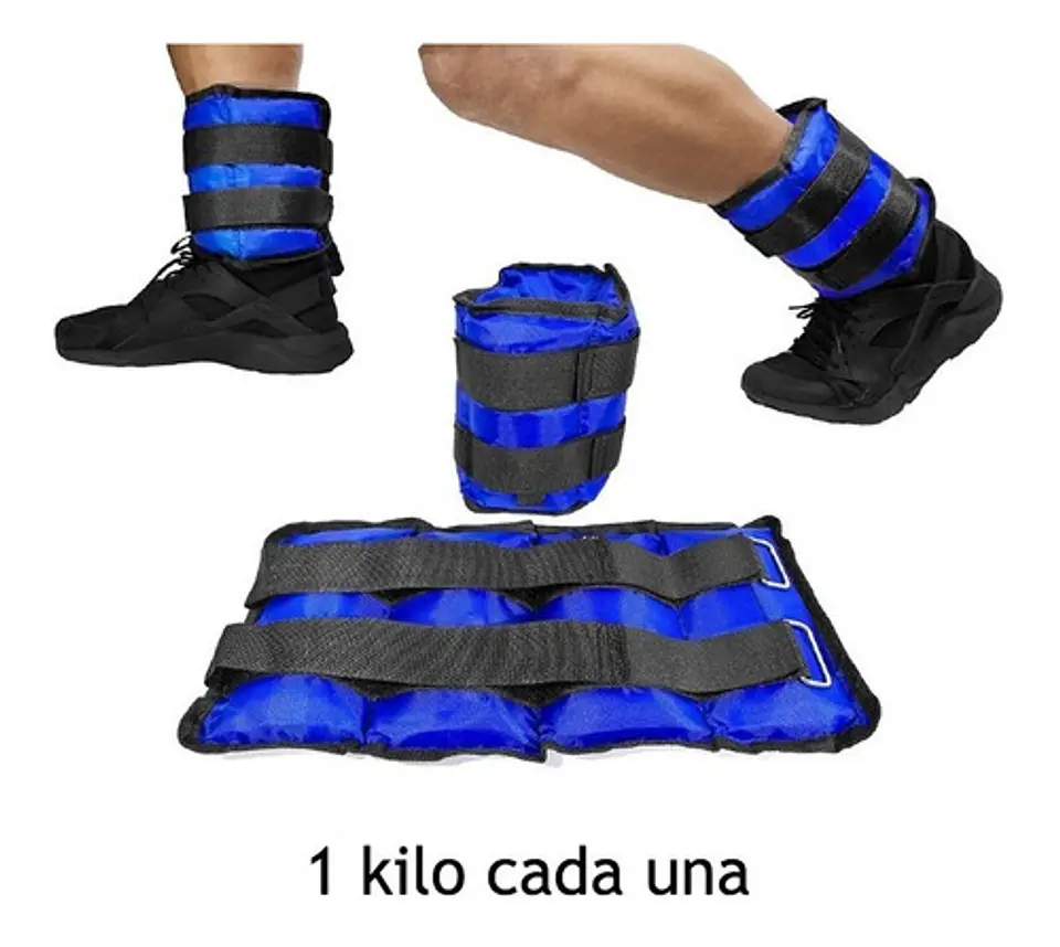 Pesas Tobilleras / Muñequeras 2 Kg 3