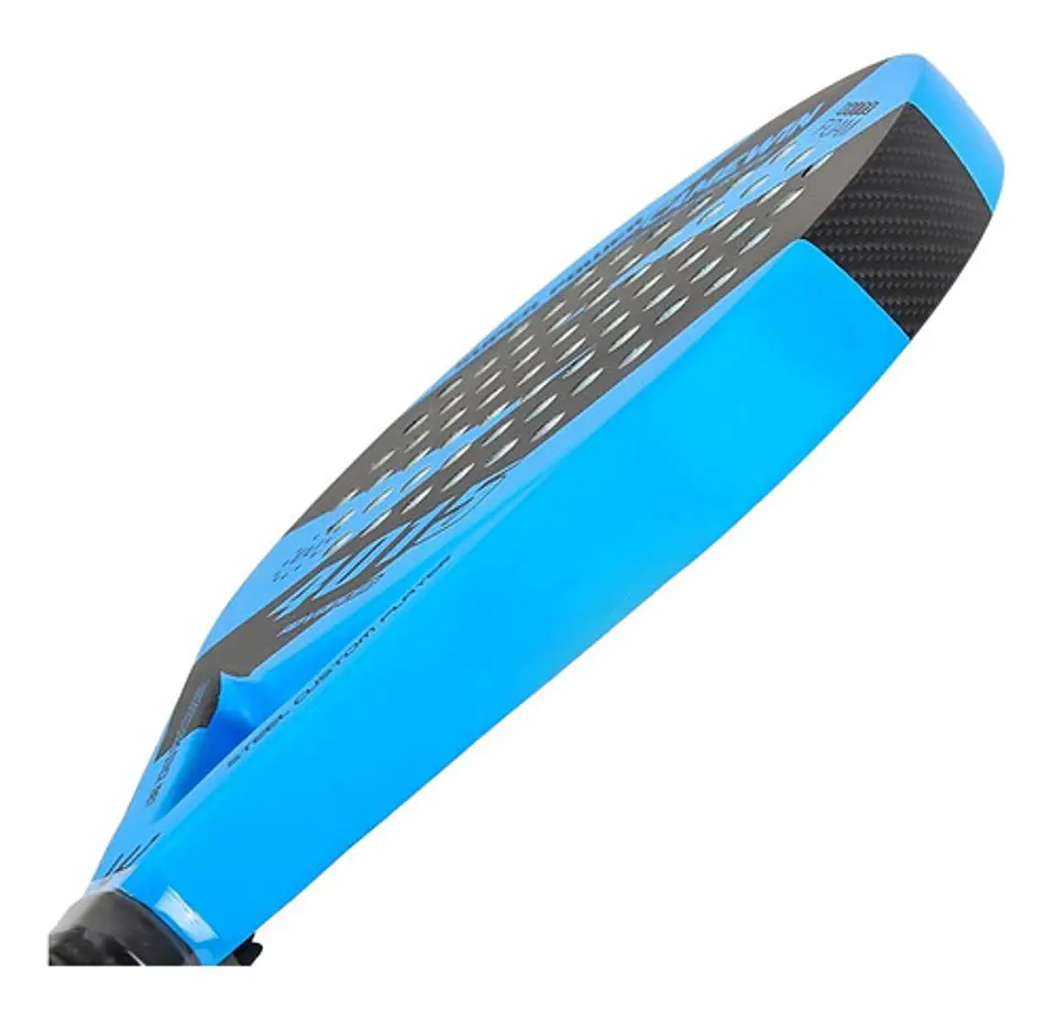 Pala Padel Carbono Híbrido 38mm Con Bolso Deporte Playa 3