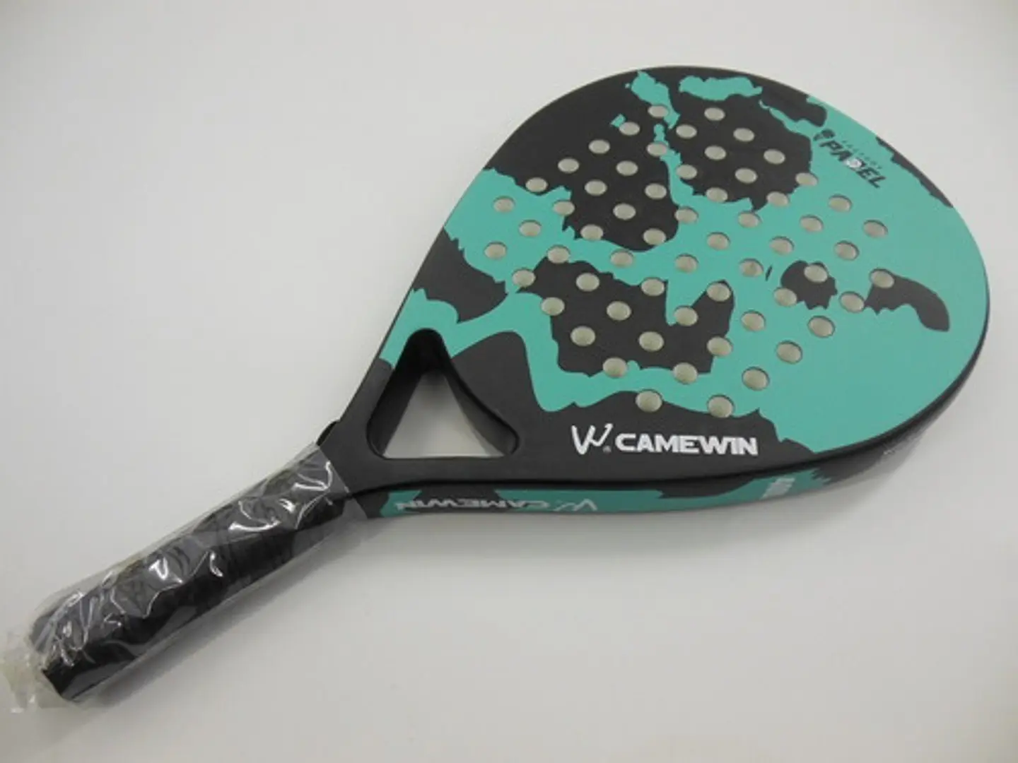 Pala Padel Carbono Híbrido 38mm Con Bolso Deporte Playa 13