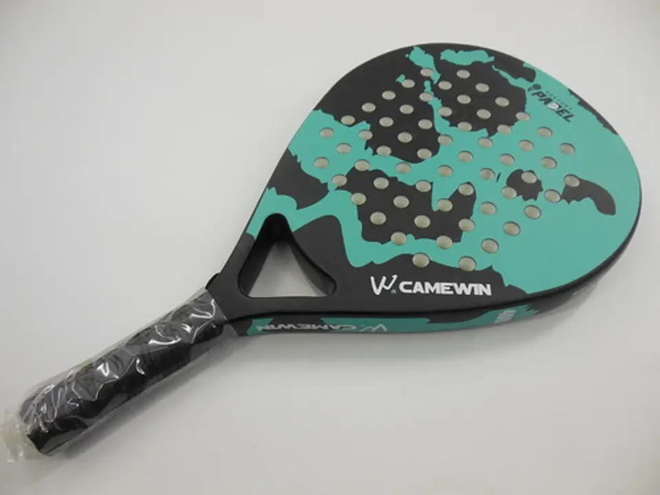 Pala Padel Carbono Híbrido 38mm Con Bolso Deporte Playa 13
