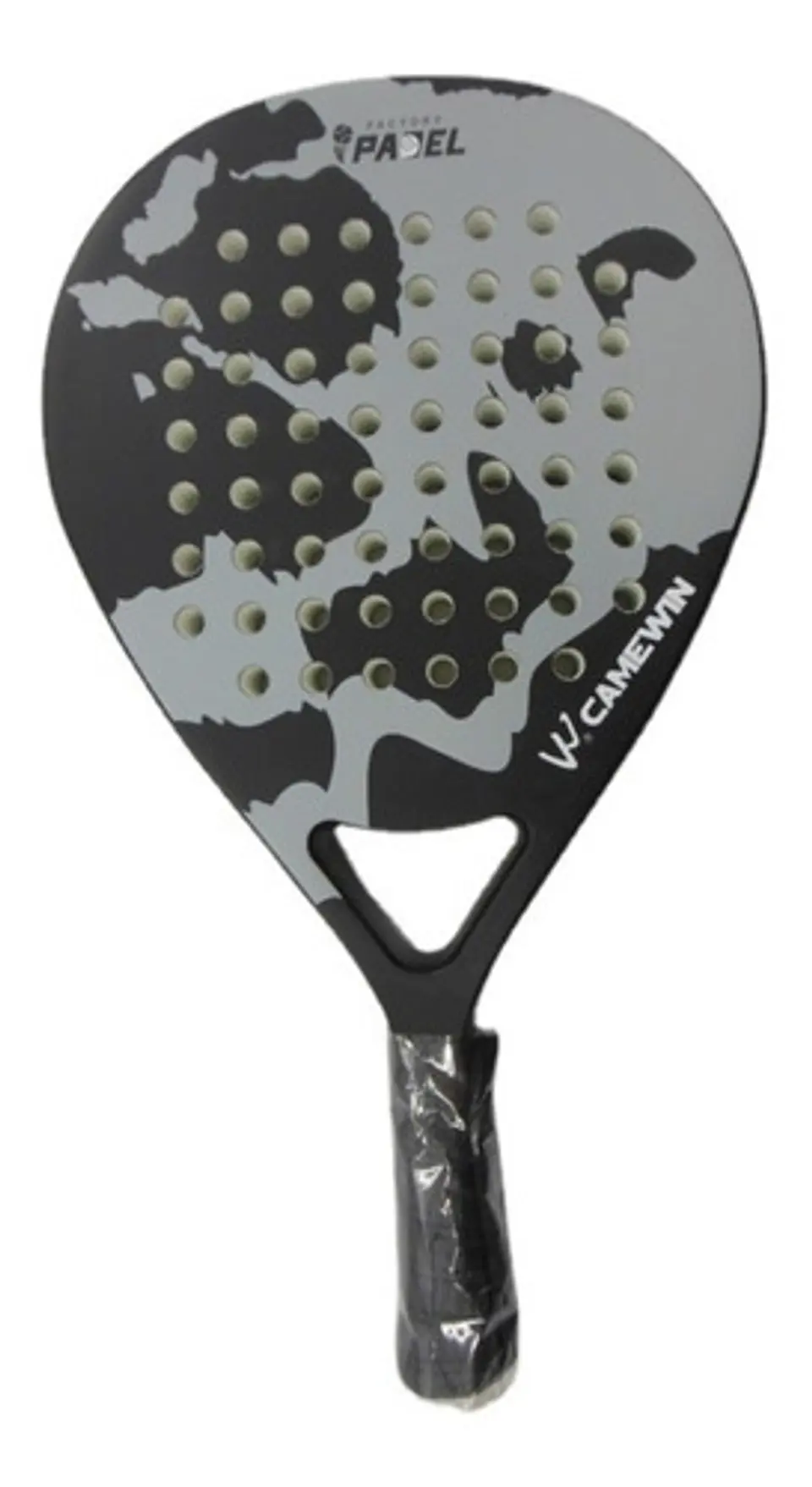 Pala Padel Carbono Híbrido 38mm Con Bolso Deporte Playa 14