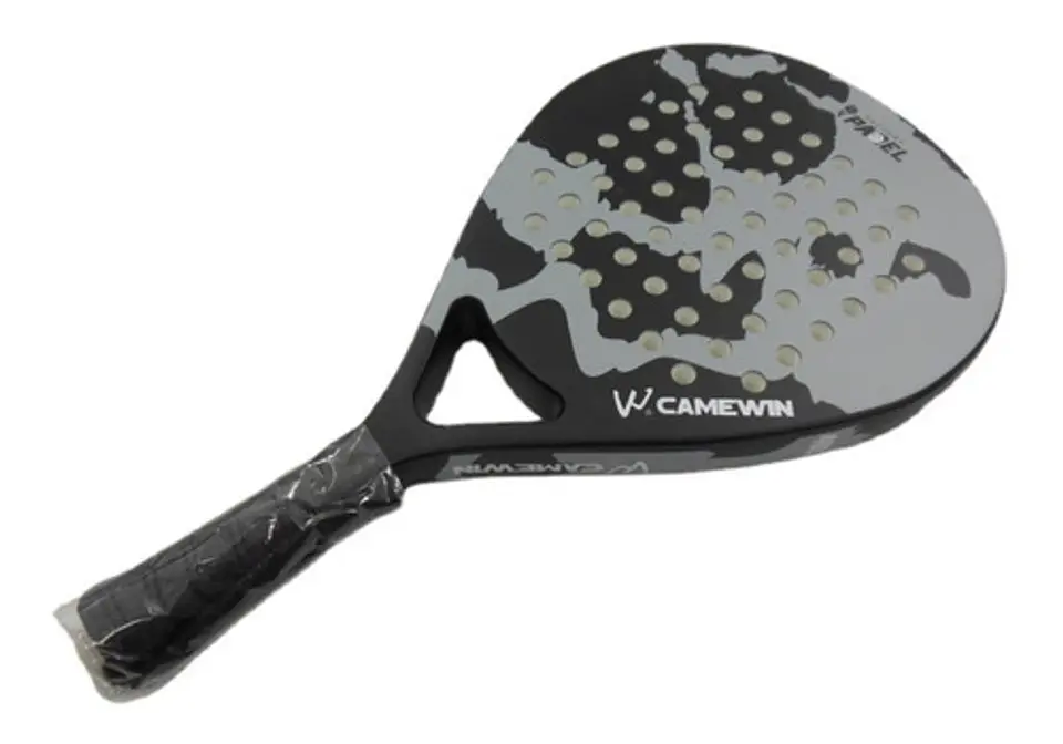 Pala Padel Carbono Híbrido 38mm Con Bolso Deporte Playa 15