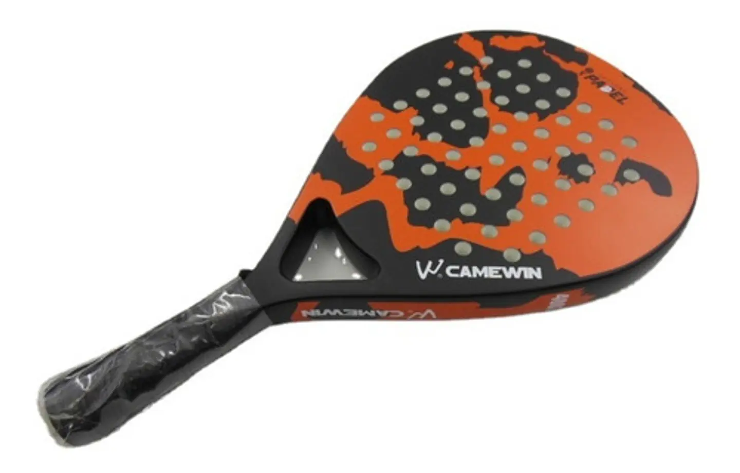 Pala Padel Carbono Híbrido 38mm Con Bolso Deporte Playa 17