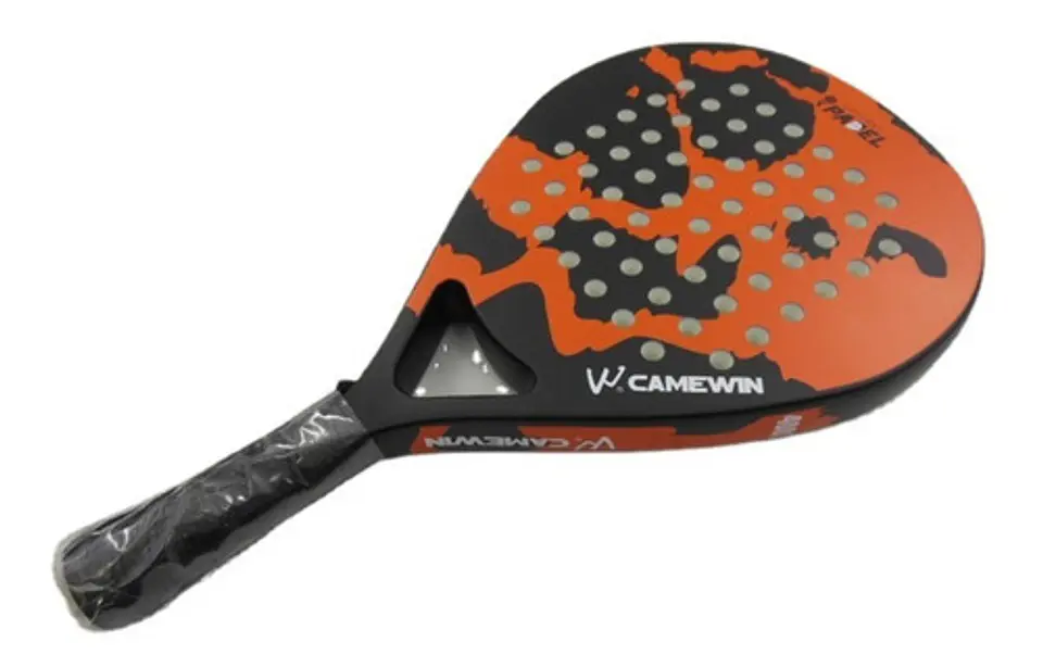 Pala Padel Carbono Híbrido 38mm Con Bolso Deporte Playa 17
