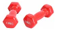 Pack 2 Mancuernas De 1kg C/u (un Par) Antideslizantes - Miniatura 1