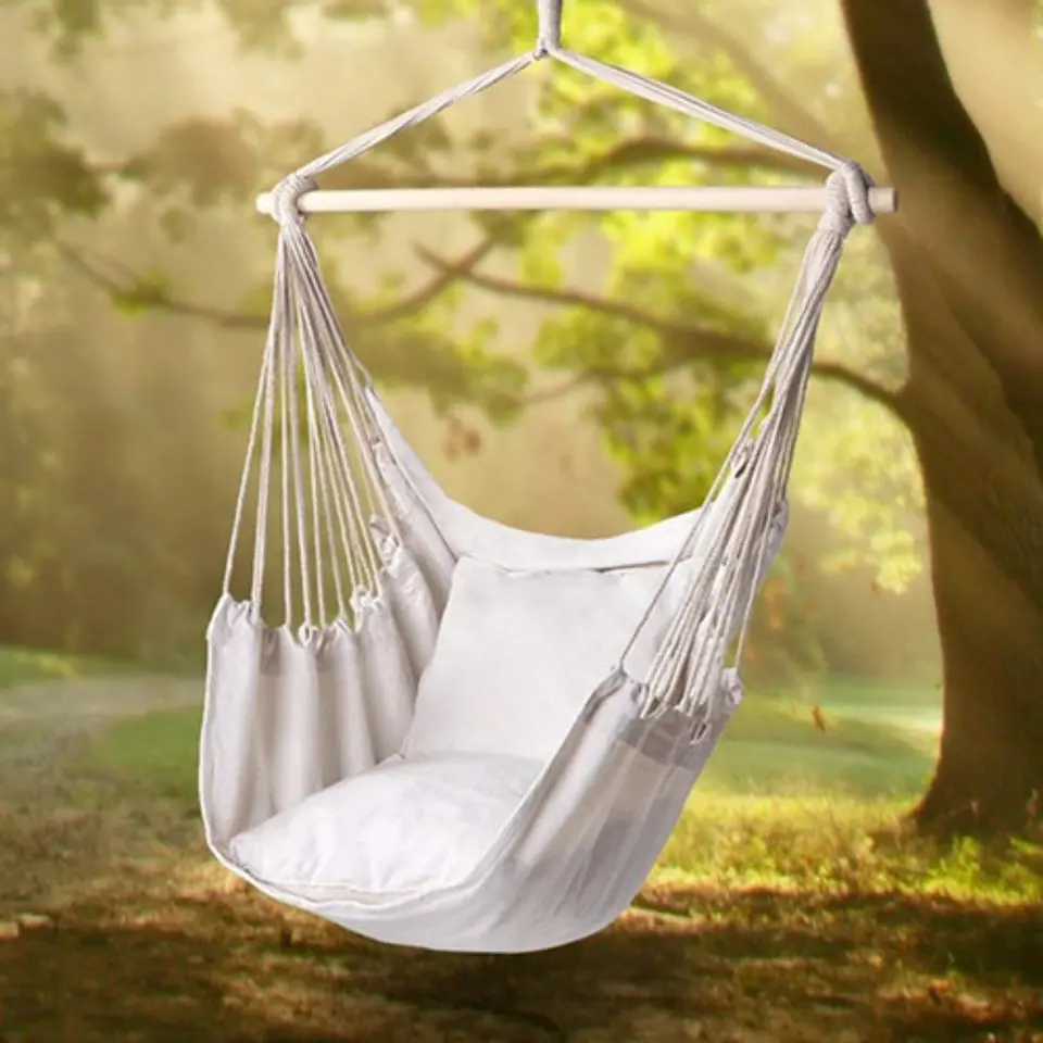 Silla Hamaca Hamaca Camping Columpio Al Aire Libre 8