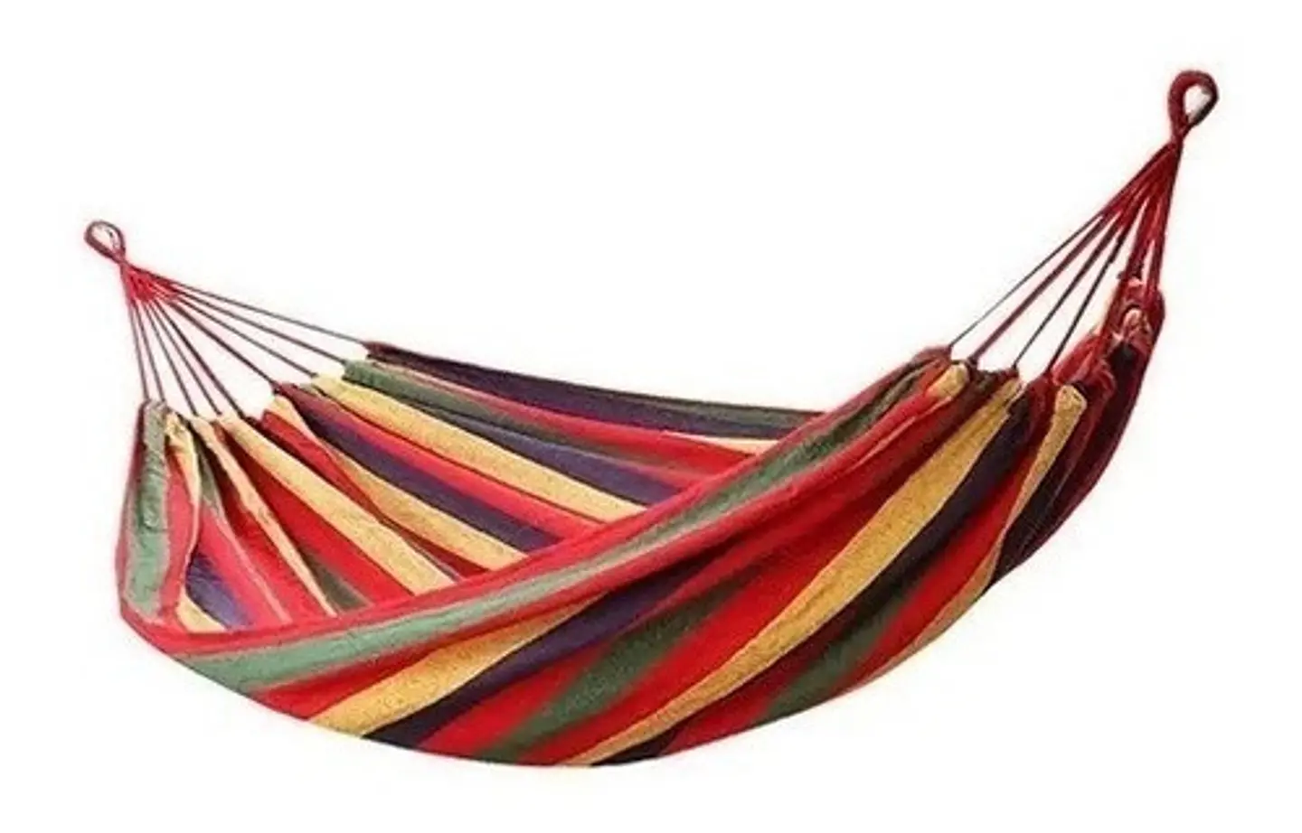 Hamaca 190 Cm X 80 Cm Camping Jardin Casa Con Bolso 1