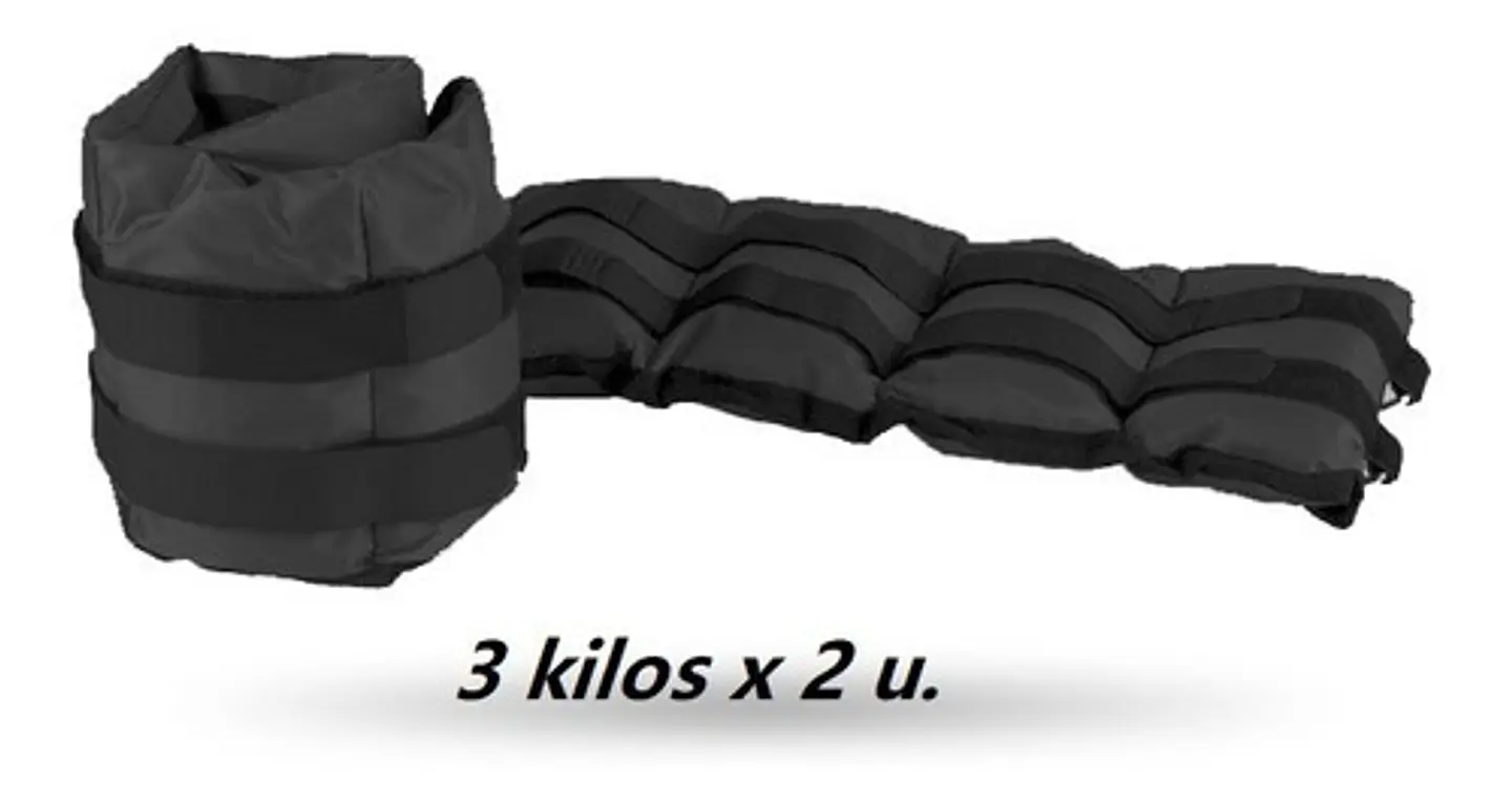 Pesas Tobilleras Y Muñequeras 6 Kg 2