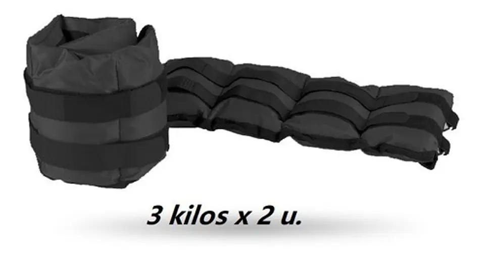 Pesas Tobilleras Y Muñequeras 6 Kg 2