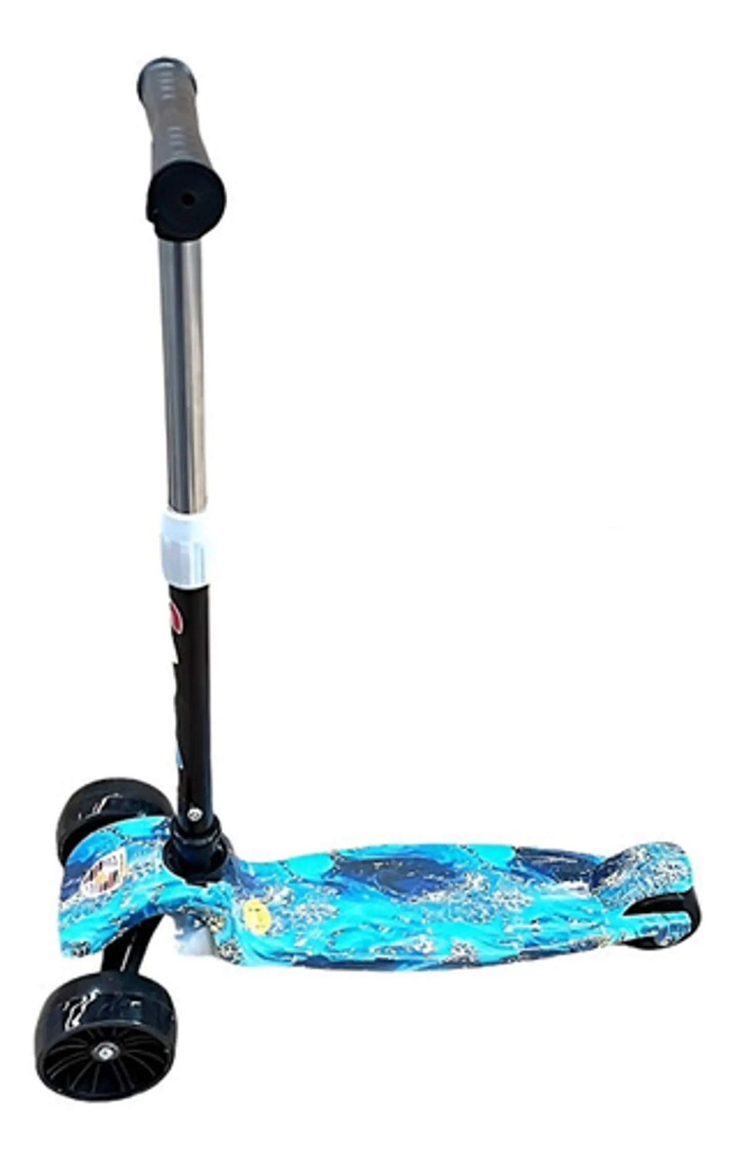 Scooter Deluxe Led Monopatín Triscooter Para Niño 19