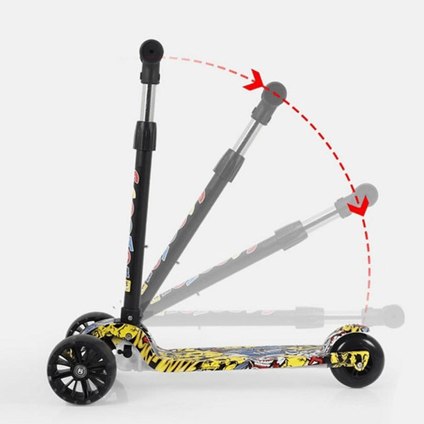 Scooter Deluxe Led Monopatín Triscooter Para Niño 22