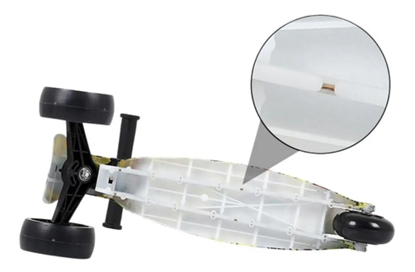 Scooter Deluxe Led Monopatín Triscooter Para Niño 27